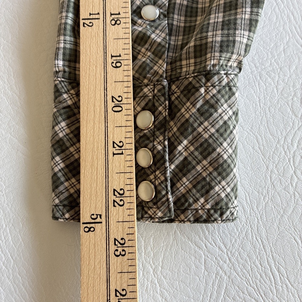 2 Shirt Mixed Lot Lg Shirt Pearl Snap Lakin Mckey Wrangler Cowboy Western Ranch - Picture 15 of 16